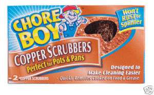 Chore Boy Copper Scrubbing Scouring Sponge  