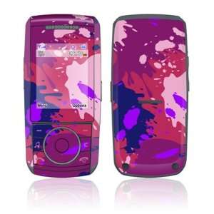  Smash Red Design Protective Skin Decal Sticker for Samsung 