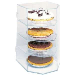 Four Level Acrylic Pie Display   Fits up to 11 Diameter Pie Pans 