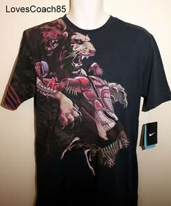 Nike LeBron James Fate Mens Dri Fit T Shirt NWT Lion  