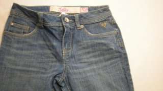 Girl sz 14 s slim skinny Denim Blue Jeans Pants Justice  