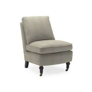  Williams Sonoma Home Kate Slipper Chair, Belgian Linen 