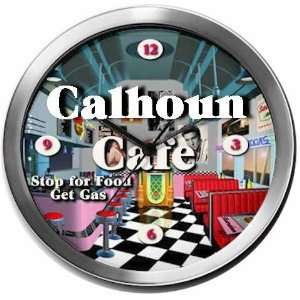  CALHOUN 14 Inch Cafe Metal Clock Quartz Movement Kitchen 