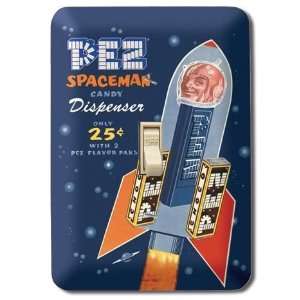  Pez Spaceman Metal Switch Plate Cover