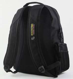 Fox RockStar Backpack Skate School Bag Black NEW NWT  