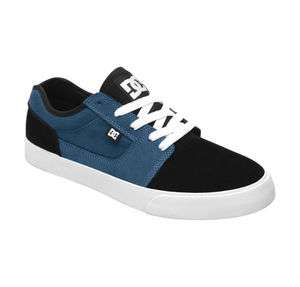 DC Mens BRISTOL Skate Shoes 303060 Black Blue US 8.5 to 12 NIB  