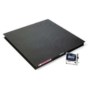   Floor Scale, 10000lbs Capacity, 2lbs Readability, 4 Length x 4 Width