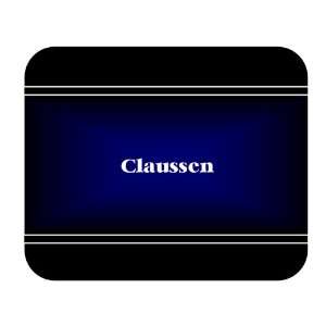    Personalized Name Gift   Claussen Mouse Pad 