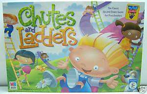 Chutes and Ladders board game Milton Bradley Preschool  