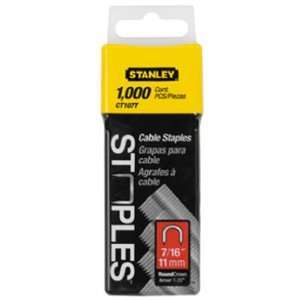  Stanley CT107T 1,000 Units 7/16 Inch Cable Staples