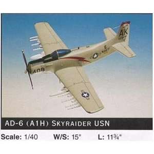  A 1H (AD 6) Skyraider Usn 1/40 