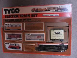 1971 Tyco Switcher Freight Train Set Number 7300 Original Box  