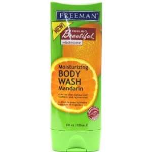  Freeman Body Wash Moisturizing Mandarin 6 oz. (Case of 6 