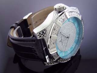 Ice Ice By Icetime 52 MM 10 Diamond Silver face Watch  