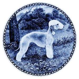  Bedlington Danish Blue Porcelain Plate