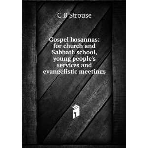   young peoples services and evangelistic meetings C B Strouse Books