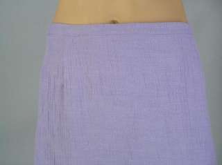 New CJ BANKS Lavender Long SKIRT sz 1X 18 Flowing Gauzy Feminine 