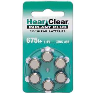   Hearing Aid Batteries Size 675P Cochlear