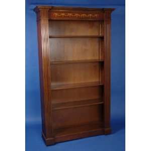  Antique Style Mahogany Breakfront Bookcase Furniture 