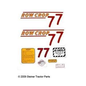  OLIVER 77 Rowcrop MYLAR DECAL SET Automotive