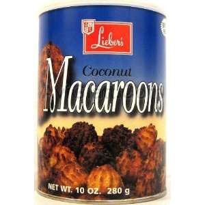 Liebers Coconut Macaroons 10 oz  Grocery & Gourmet Food