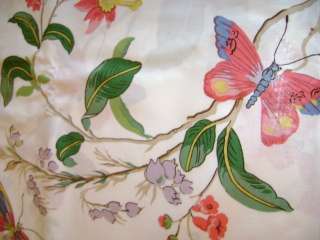 CYRUS CLARK Cortile Exotic Floral Butterflies Drapery Fabric BTY 