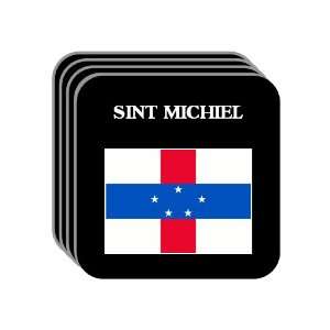 Netherlands Antilles   SINT MICHIEL Set of 4 Mini Mousepad Coasters