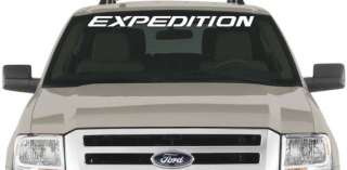 Ford Expedition Windshield Vinyl Banner Wall Decal Sticker 40 x 3 