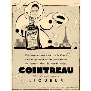  1935 Ad Browne Vintners Cointreau Liqueur Alcohol Drink 