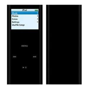  Solid State Black Design Decal Skin Sticker for Apple iPod 