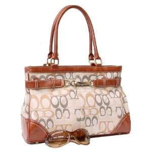  Designer Stylish Signature Belted Handbag (AZ2114 