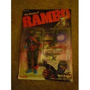  Coleco The Enemy of Rambo Black Dragon Action Figure Toys 