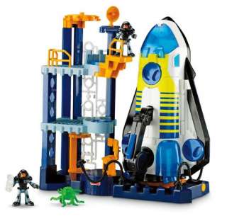 Fisher Price Imaginext Space Shuttle and Tower 027084738926  