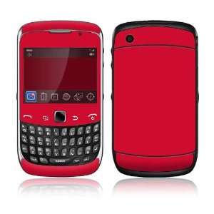 Simply Red Decorative Skin Cover Decal Sticker for BlackBerry Curve 3G 