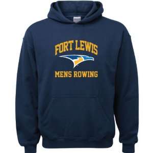  Fort Lewis College Skyhawks Navy Youth Mens Rowing Arch 