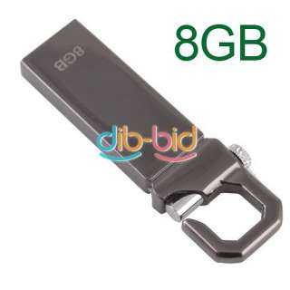   USB Flash Pen Thumb Drive Disk Stick Memory Silver Lock Metal Clip #13