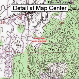   Map   Placerville, California (Folded/Waterproof)