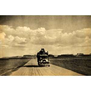 1940 Print Colorado Peter Stackpole Plateau Automobile Landscape Scene 