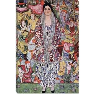 Portrait of Friederike Maria Beer 1916 by Gustav Klimt Canvas Painting 