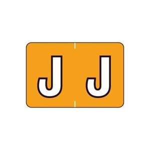 JT1000 J Colwell Jewel Tone J Labels 1.5x1 500 Per Roll by S&W 