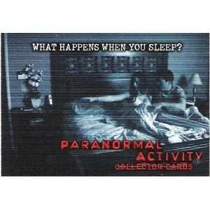 Paranormal Activity Collector Cards Promo NSU