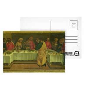  Predella Panel Last Supper by Luca Signorelli   Postcard 