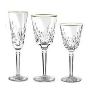 Waterford Gold Lismore Tall Flute Champagne Kitchen 