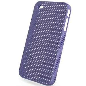  Hard Snap cover case PURPLE Rubberized Multi perforated Mess 