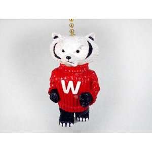 Wisconsin Badgers Mascot Chain Pull 