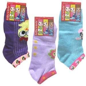  Girls Shorties Sock Assorted Patterns Size 6 8.5 Case Pack 