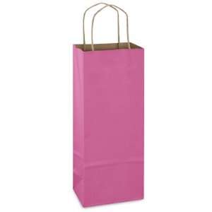   13 Wine Pink Tinted Shopping Bags