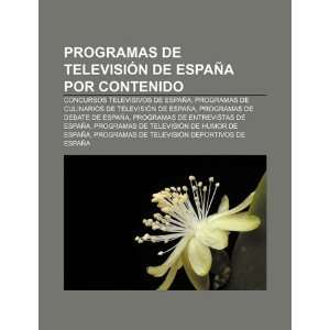  Programas de televisión de España por contenido Concursos 