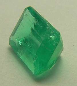 01 cts Natural Colombian Emerald Cut  