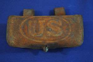 ORIGINAL c.1908 US CARTRIDGE BOX FOR 1892 COLT REVOLVER  